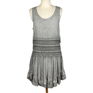 Altar'd State Crochet Trim Sleeveless Dress S